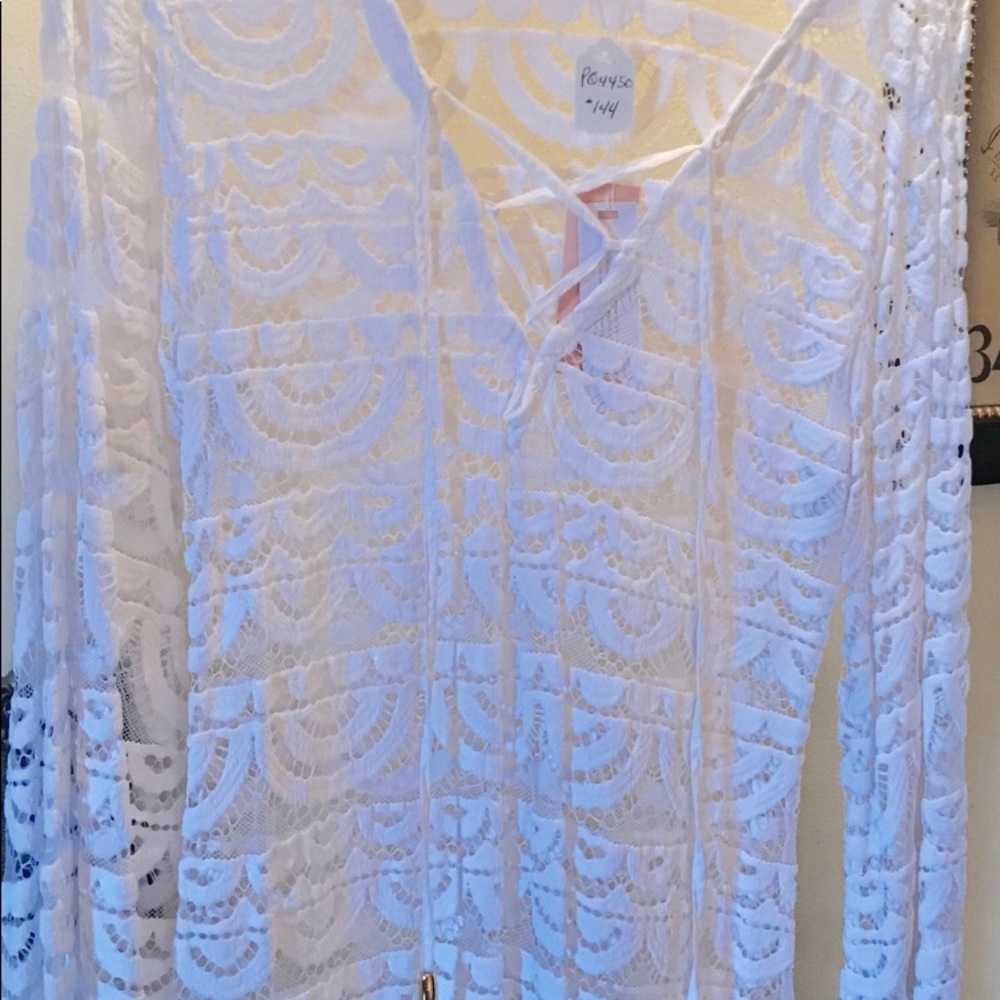 Lace top or coverup